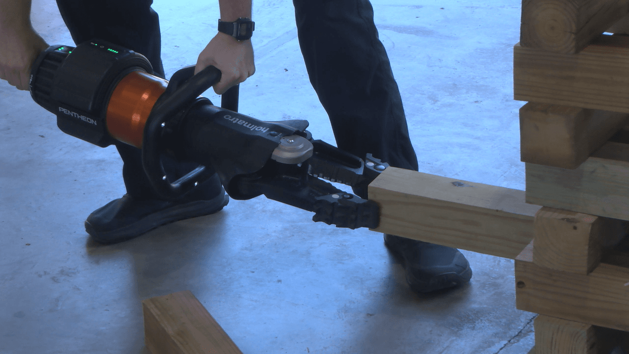 Jonesboro Firefighters Train With New Battery-Powered Rescue Tool