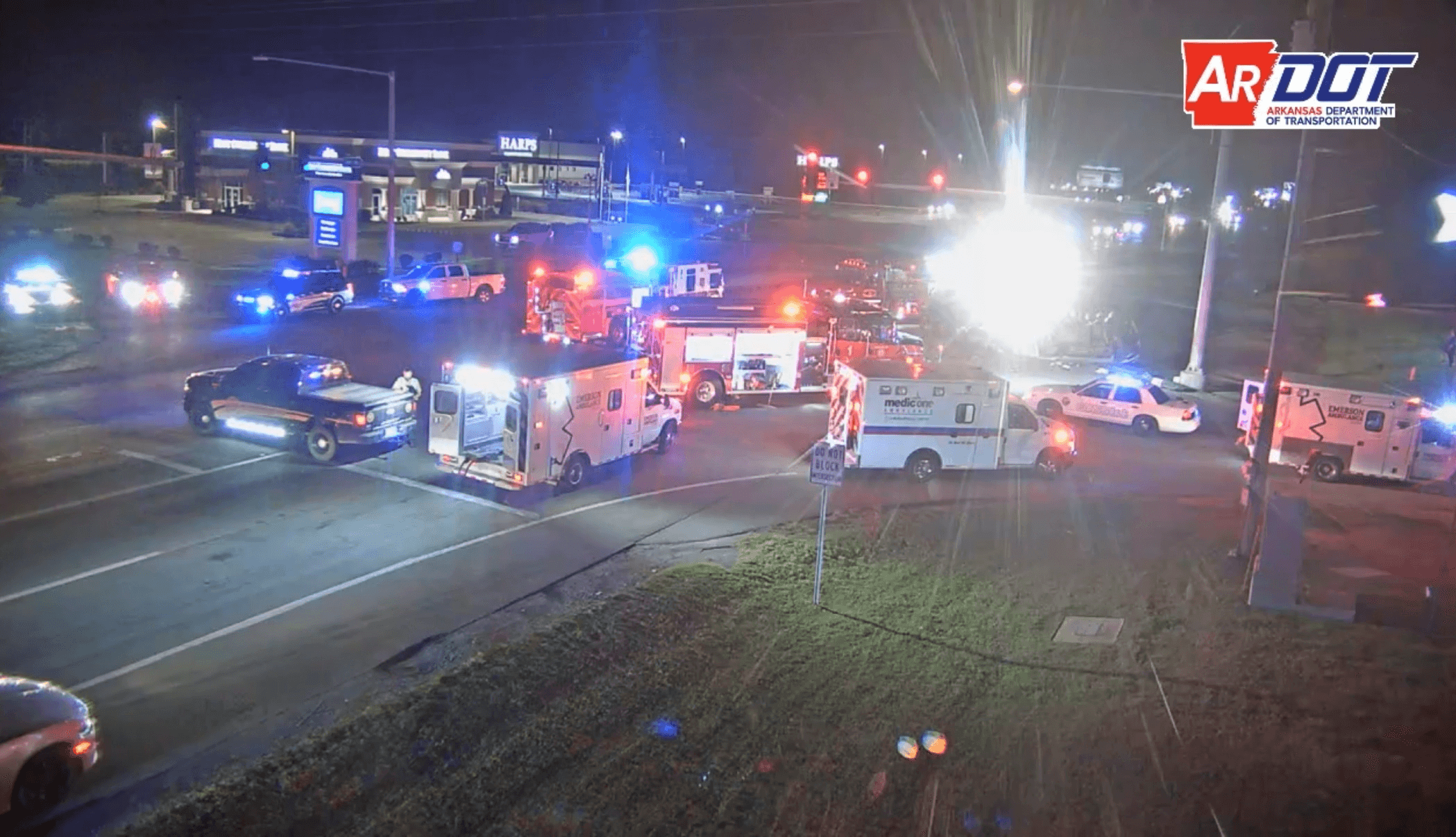 One Killed, Three Injured in Brookland Crash