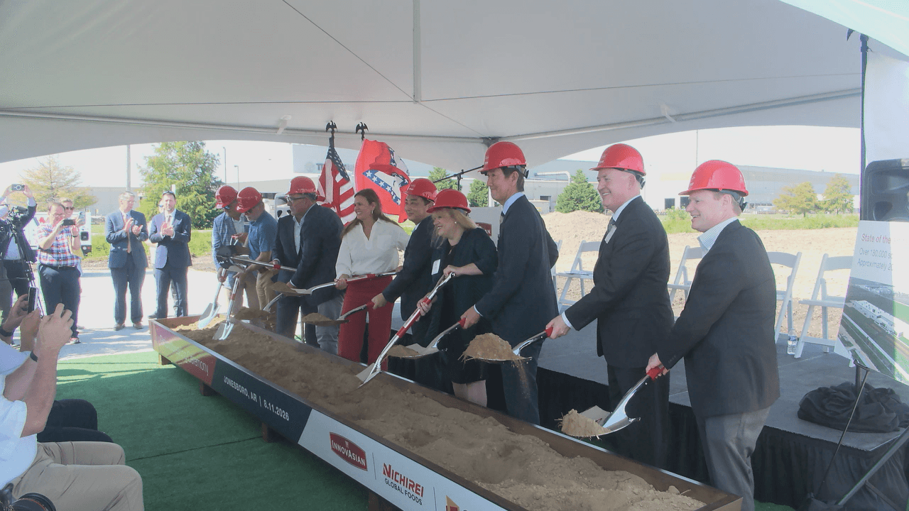 InnovAsian Breaks Ground on $150 Million Facility in Jonesboro