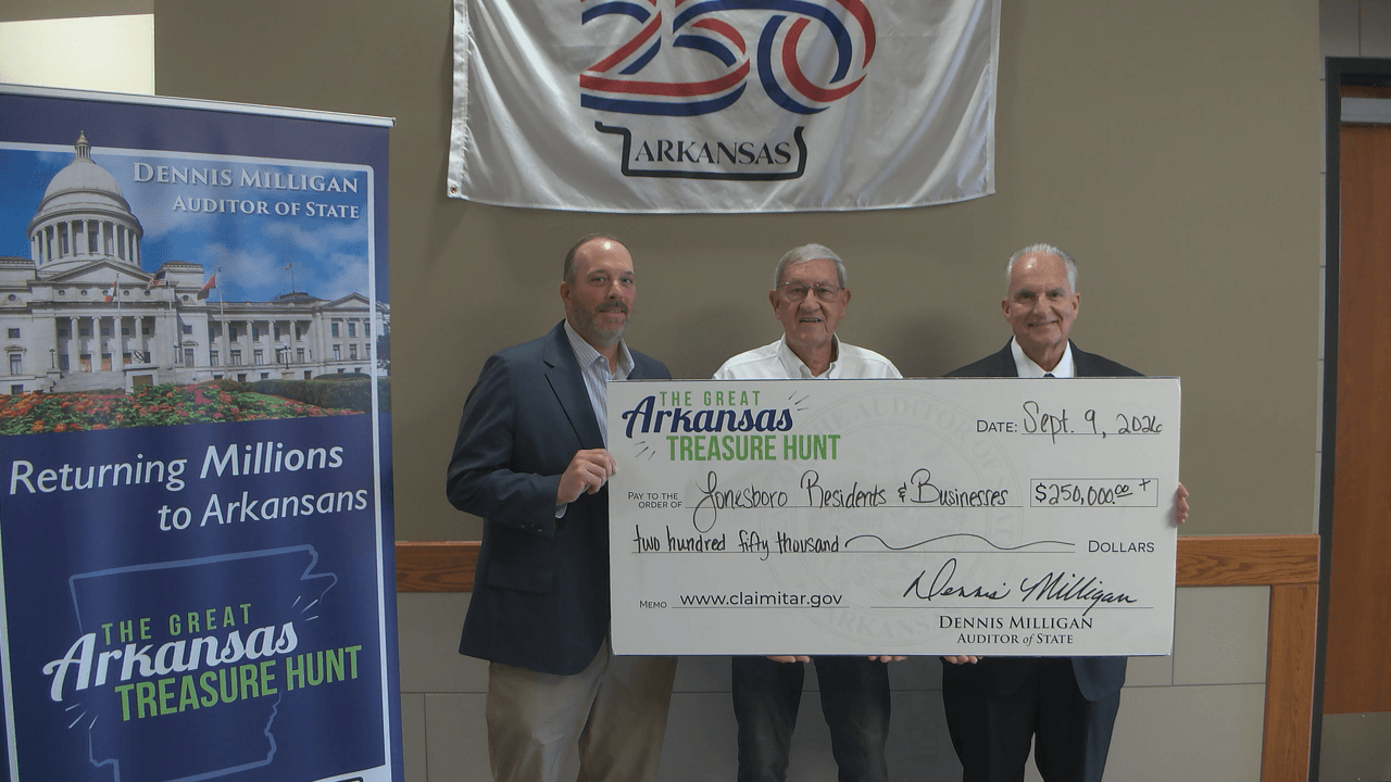 Great Arkansas Treasure Hunt Visits Jonesboro, Returns Thousands