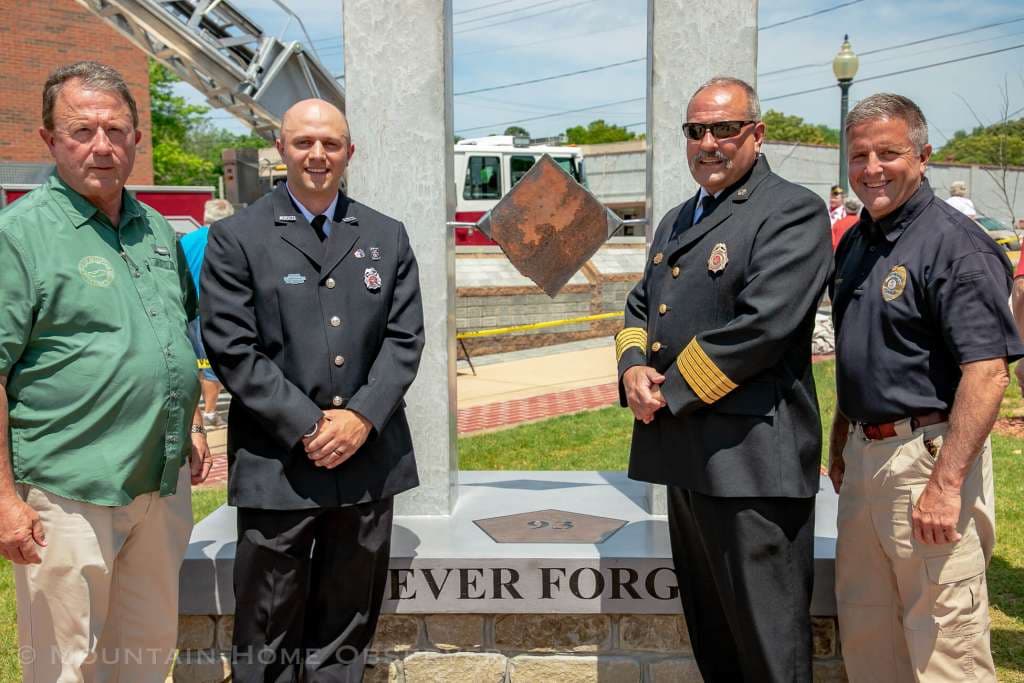 Mountain Home to Host 25th Anniversary 9/11 Ceremony Featuring Twin Towers Steel Memorial