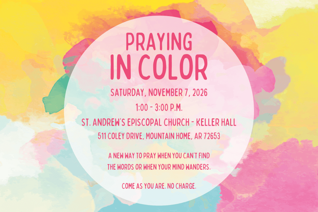 St. Andrew’s Church to Offer Free Praying in Color Workshop Nov. 7