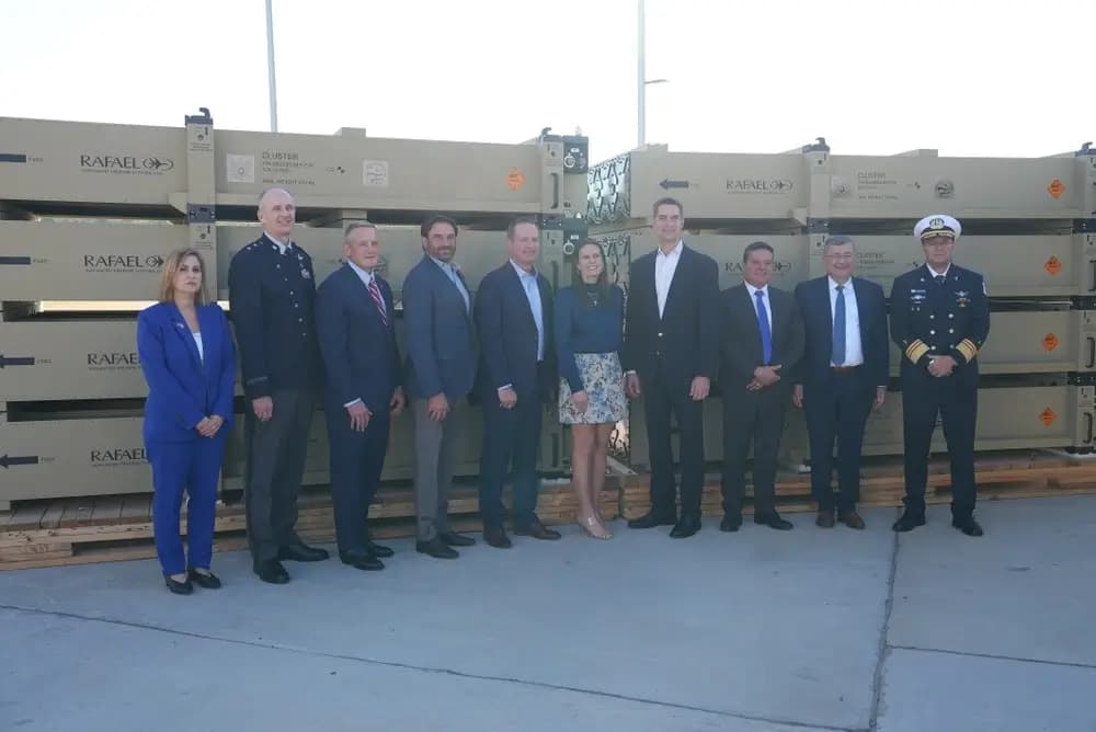 First U.S.-Produced Iron Dome Interceptors Roll Out of Camden Facility