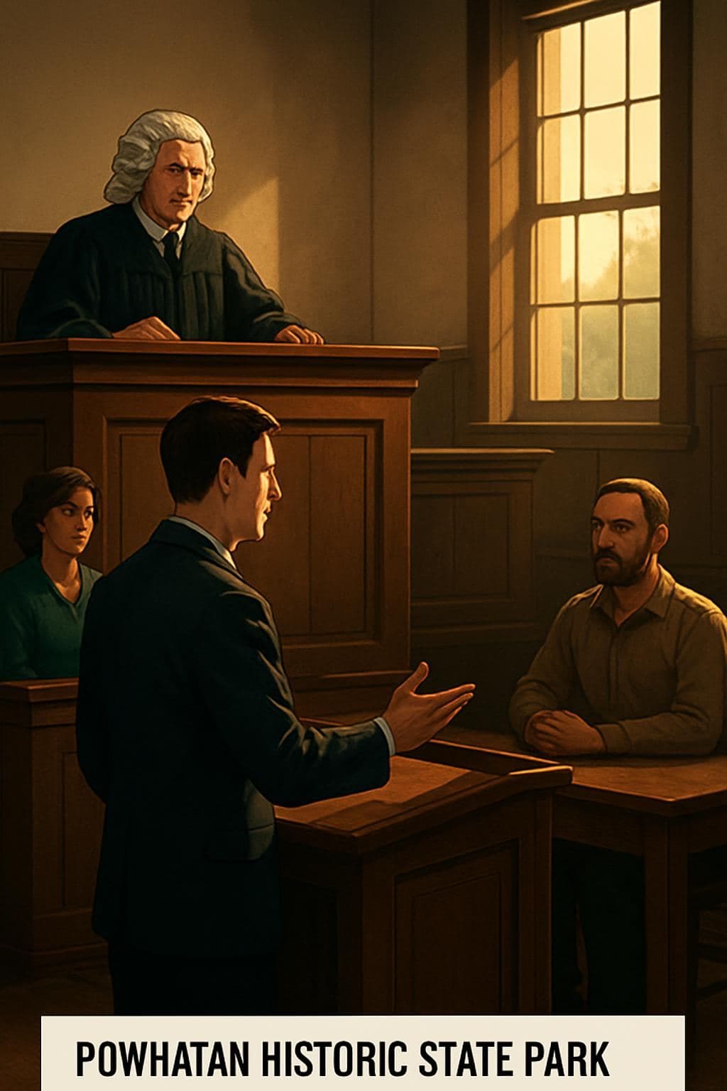 Powhatan Historic State Park Hosts Interactive Mock Trial Event