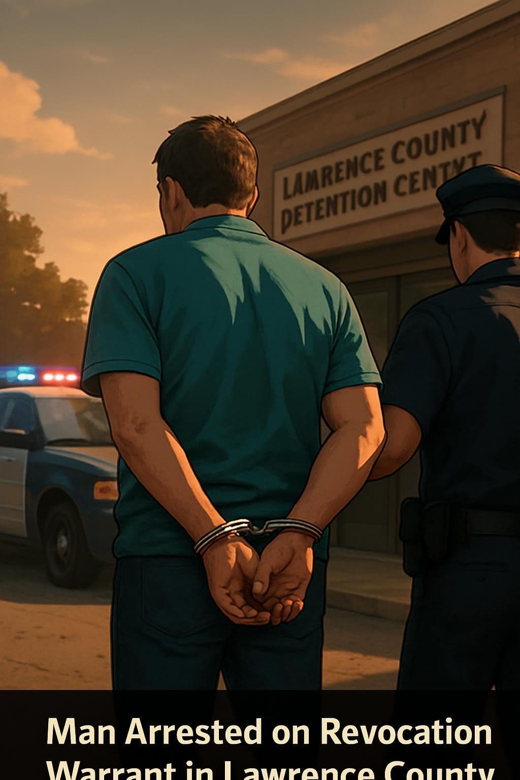 Man Arrested on Revocation Warrant in Lawrence County