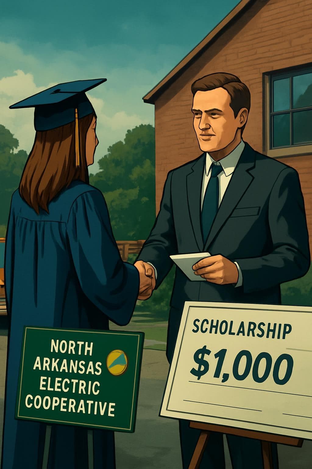 North Arkansas Electric Cooperative Awards Scholarships to 20 High School Graduates