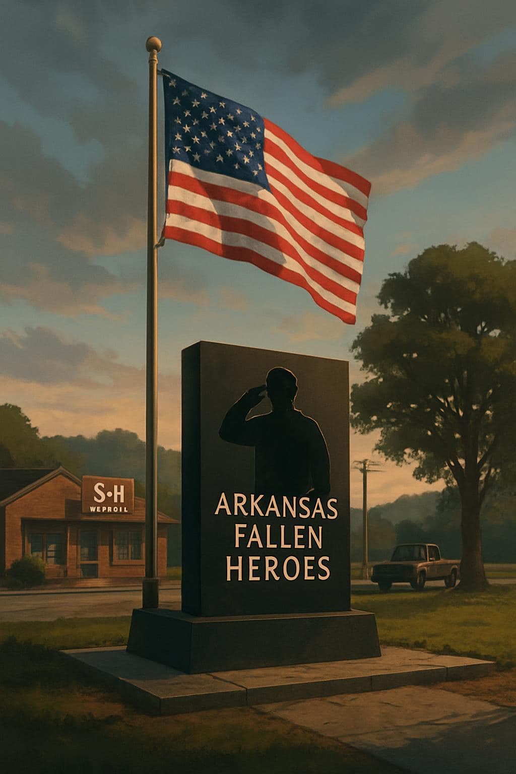 Arkansas Fallen Heroes Flag Memorial Returns to Imboden for Freedom in the Park