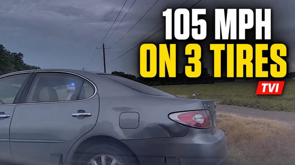 Car Hits 105 mph on Three Tires Before Police Stop Near Blytheville