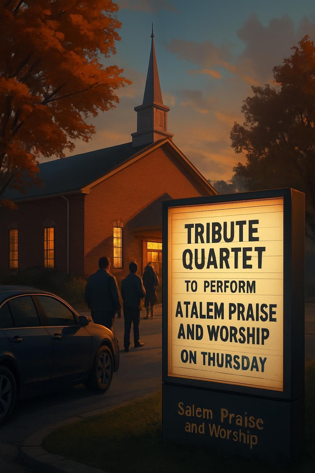 Tribute Quartet to Perform at Salem Praise and Worship on Thursday