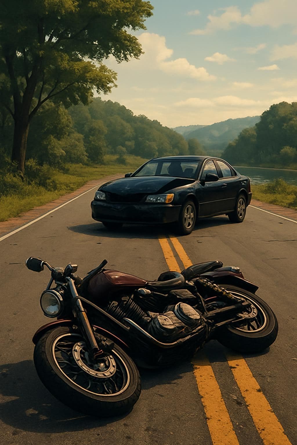 Texas Man Dies in Motorcycle Collision in Baxter County