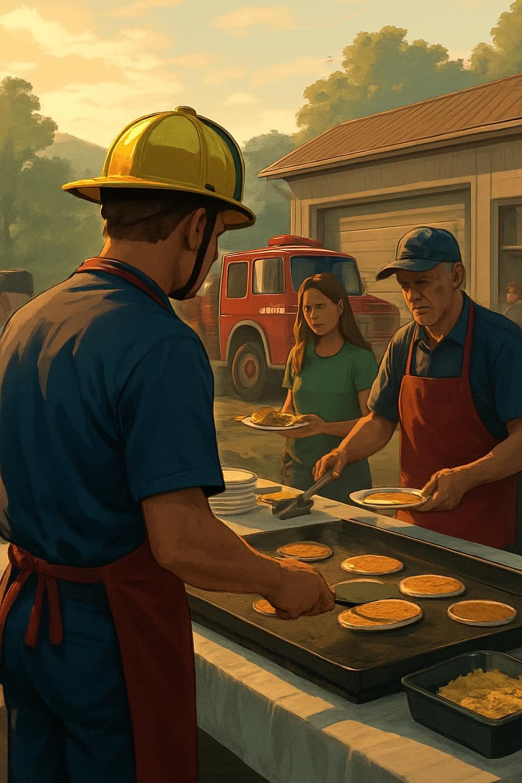 Camp Volunteer Fire Department Hosts Pancake Breakfast Fundraiser