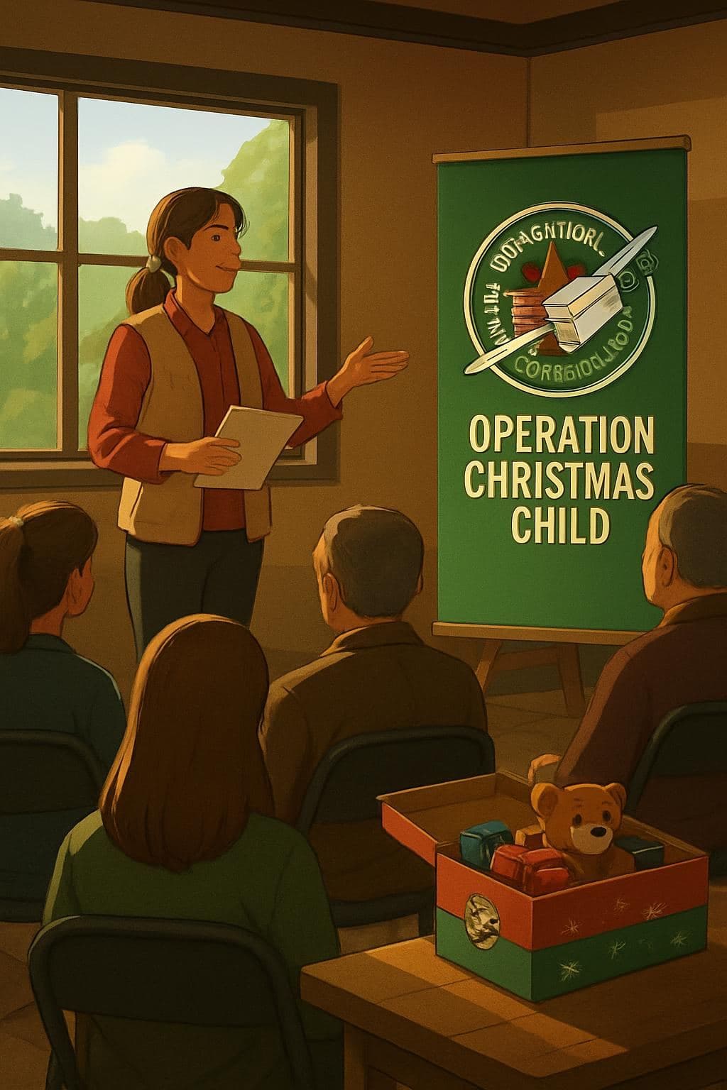 Volunteer Workshop for Operation Christmas Child Held in Mountain Home