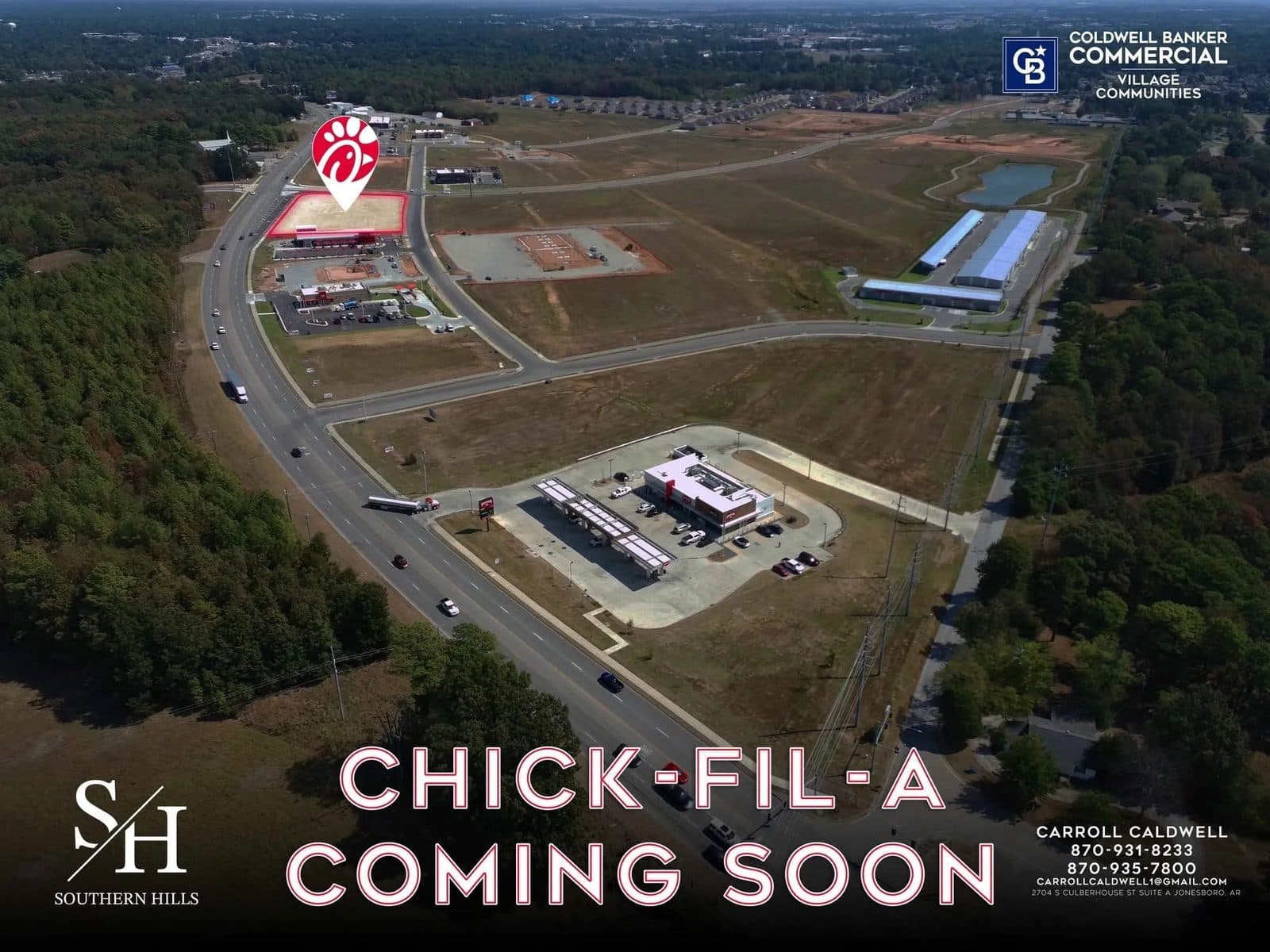 Chick-fil-A Planned for Southern Hills Development in Jonesboro