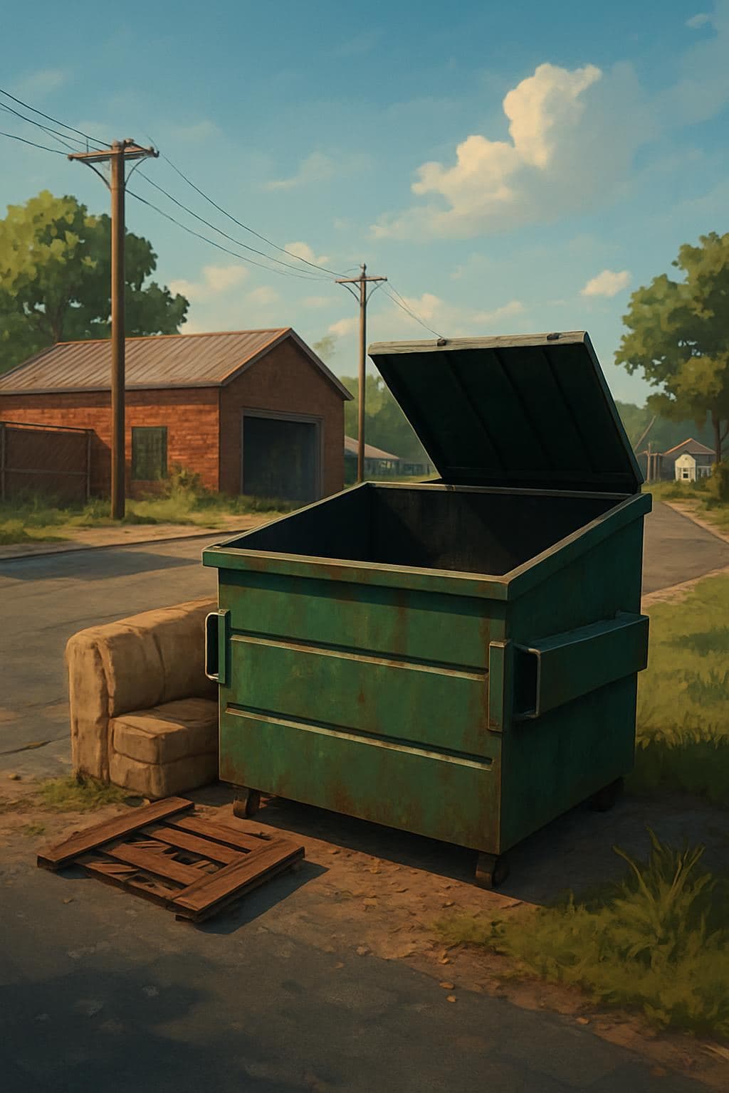 Portia to Open City Dumpsters for Residents Next Week