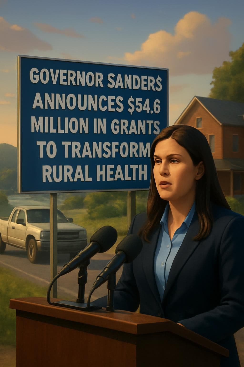 Governor Sanders Announces $54.6 Million in Grants to Transform Rural Health