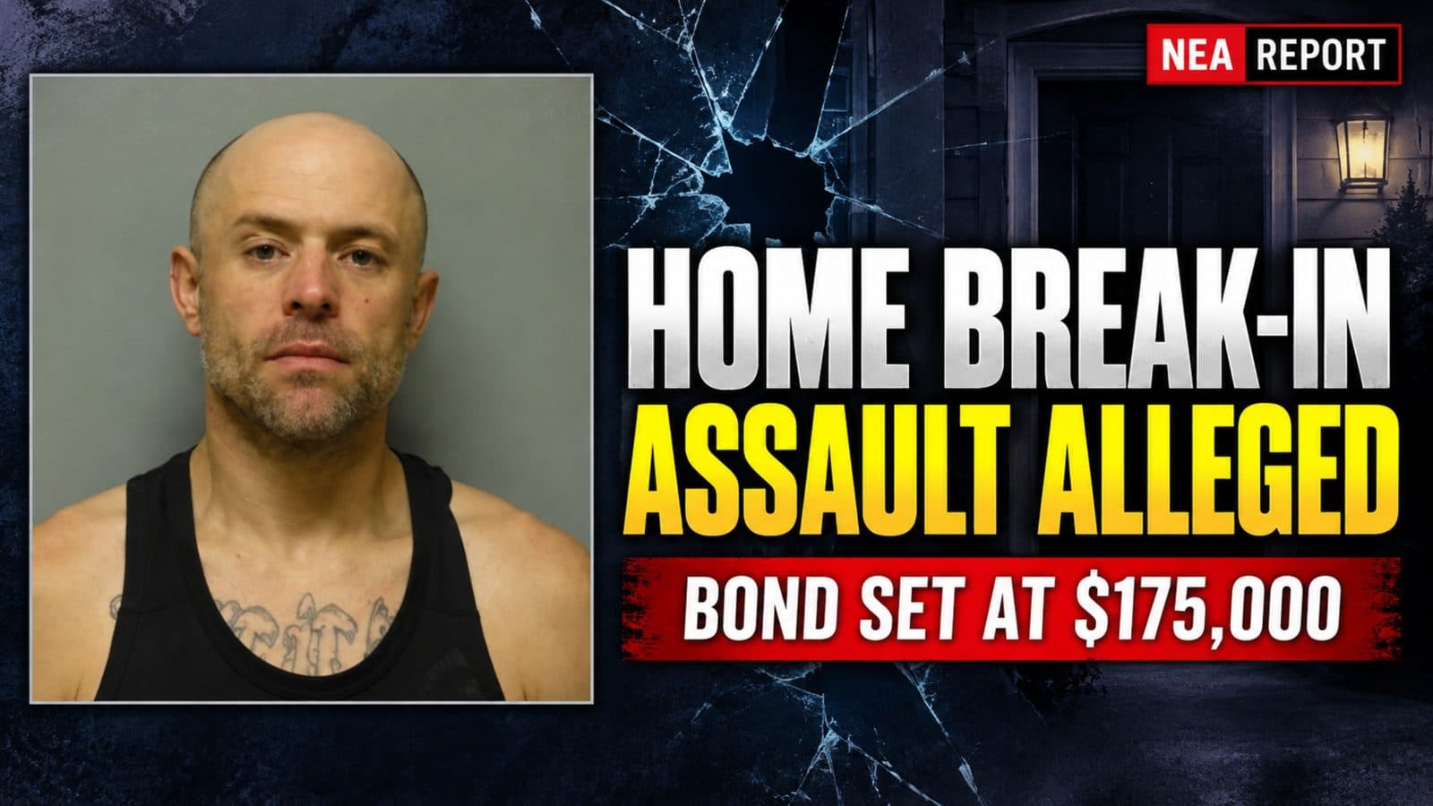 Man Charged with Breaking Into Jonesboro Home, Assaulting Woman
