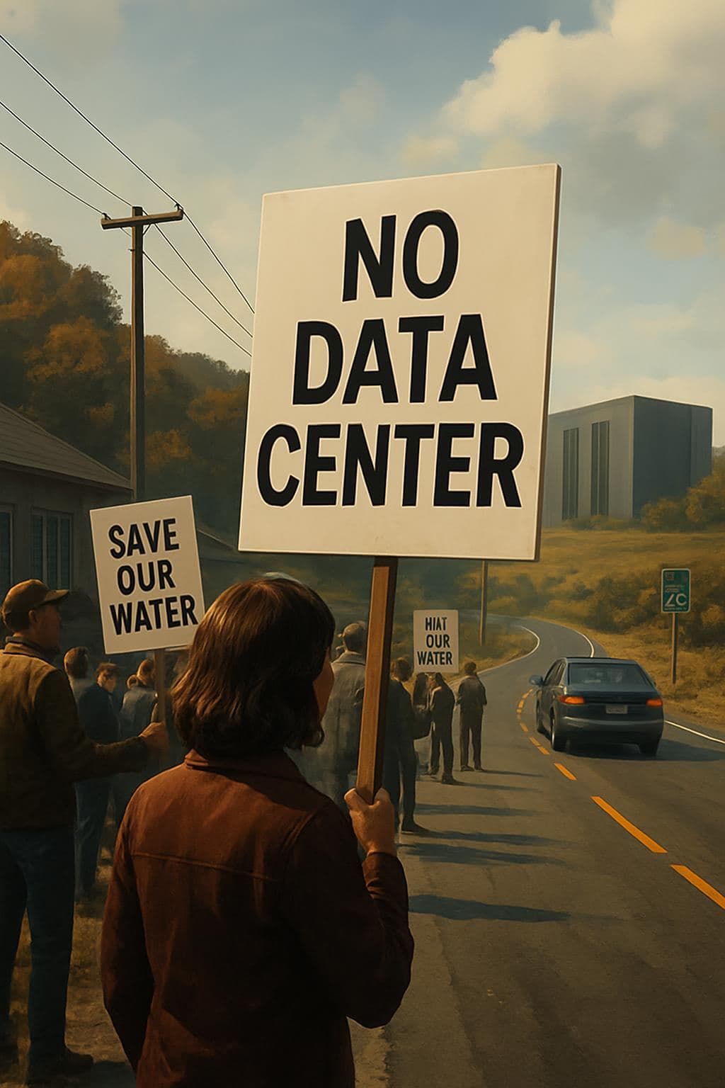 Proposed Data Center Draws Protests in Oregon County