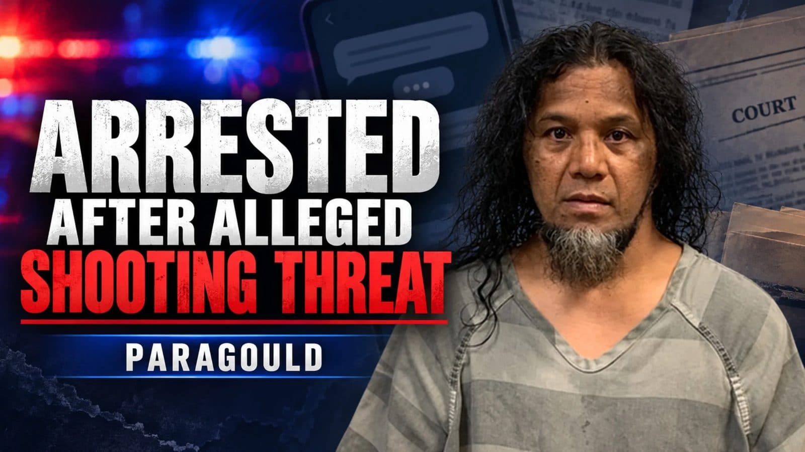 Paragould Man Charged with Felony for Alleged Shooting Threat