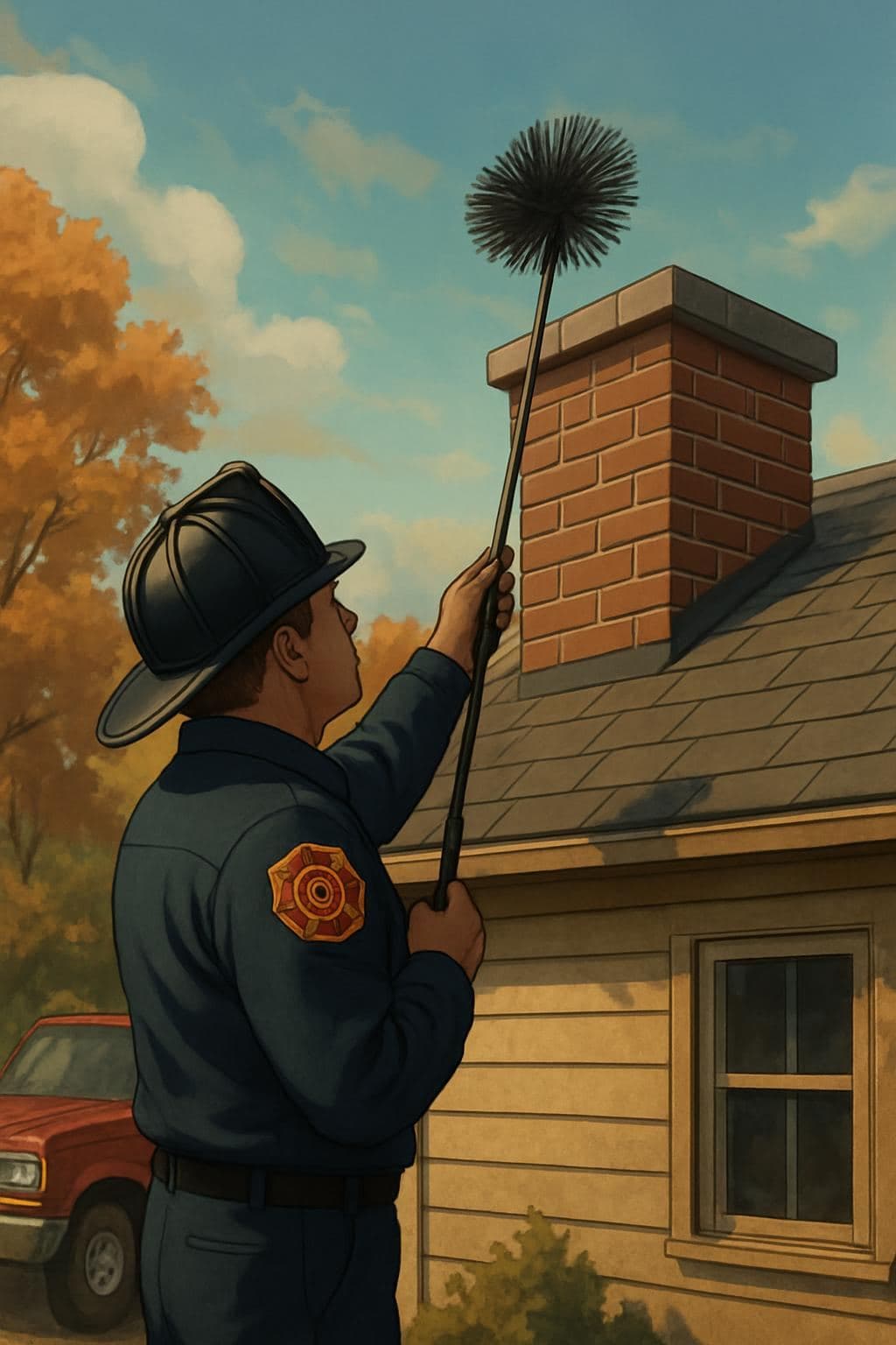 Fire Chief Urges Homeowners to Inspect Chimneys as Cooler Weather Arrives