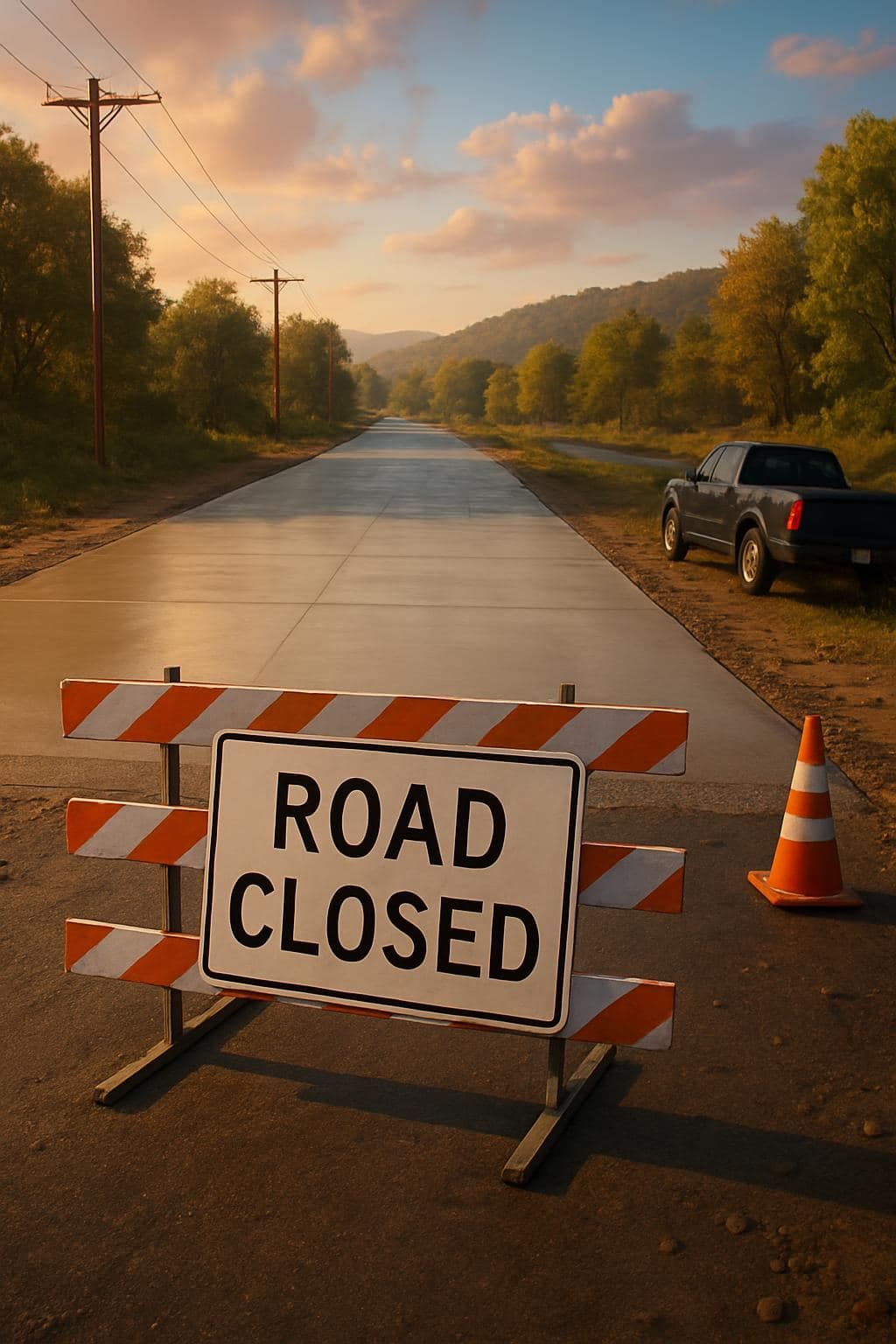 South Camp Creek Road in Fulton County to Remain Closed Through Friday