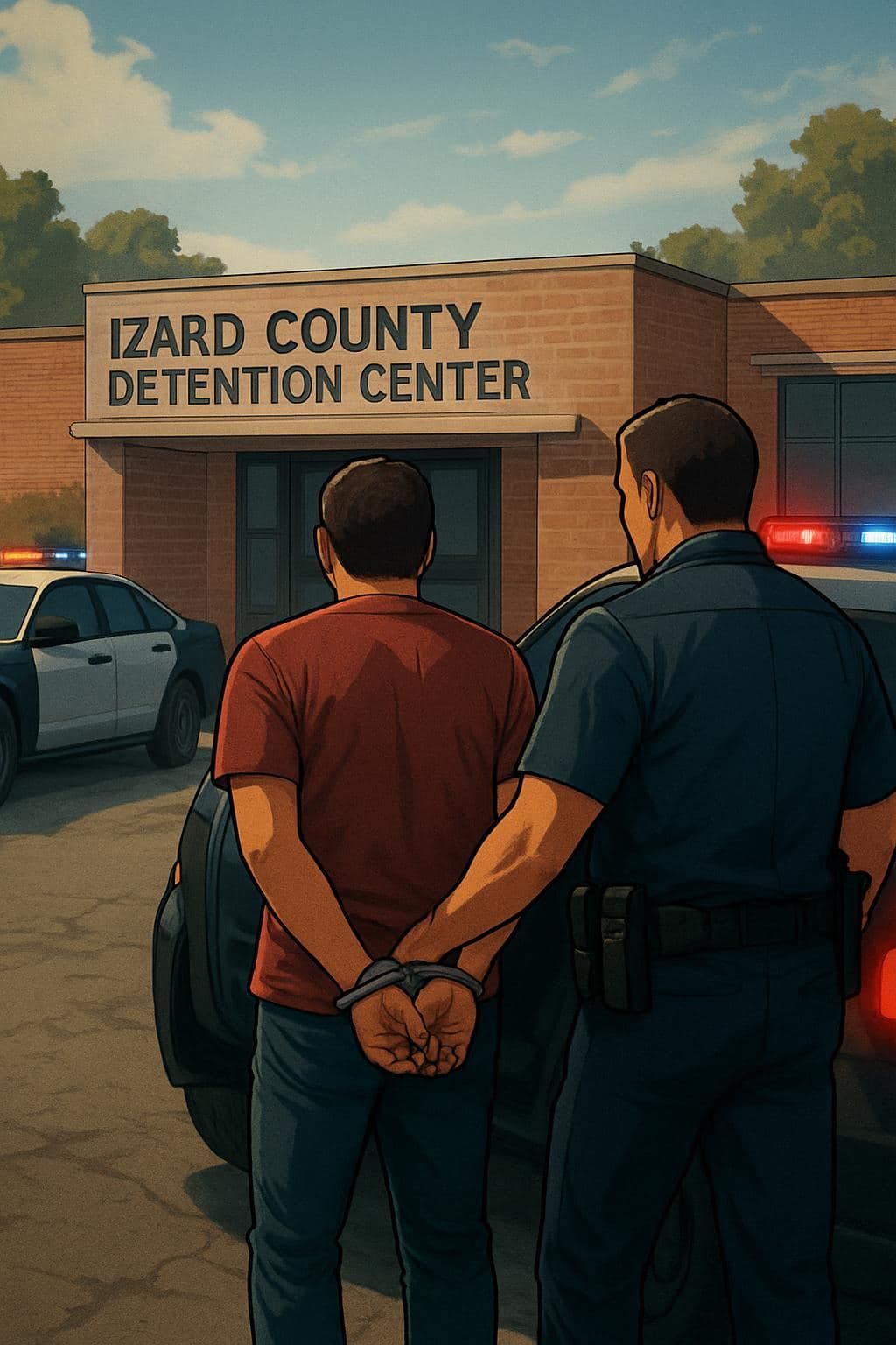 Missouri Man Visiting Izard County Jail Arrested on Contraband Warrants