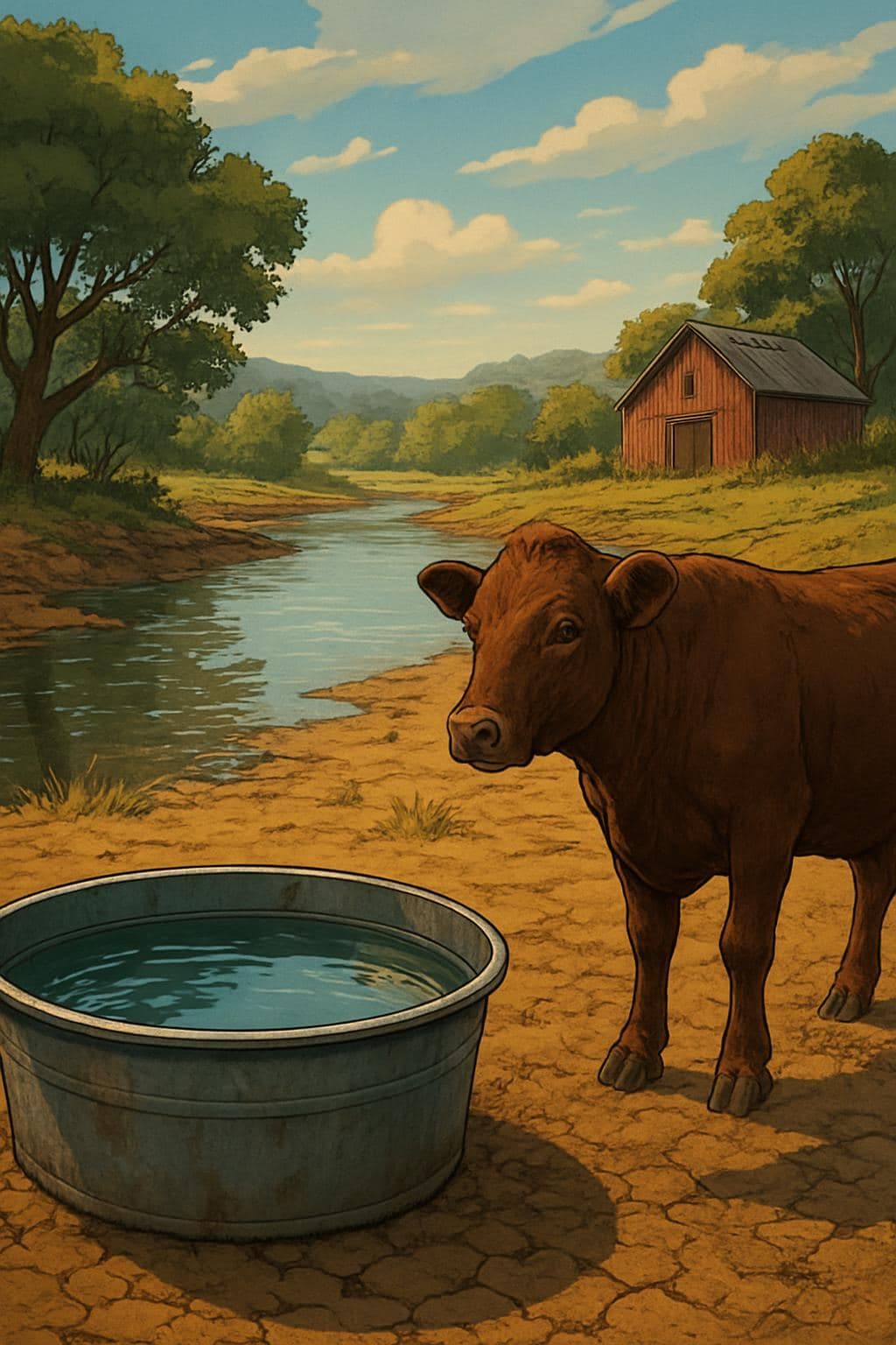 Recent Showers Slightly Ease Area Drought, But Livestock Water Concerns Persist