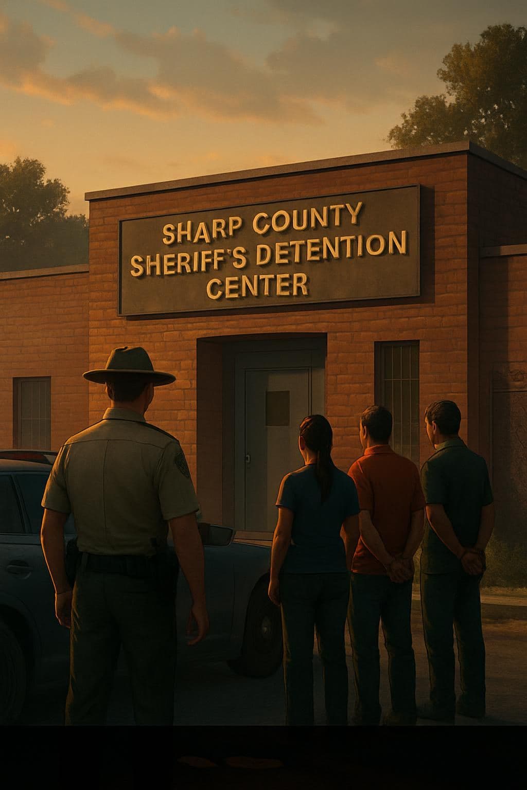 Three Individuals Held in Sharp County Detention Center Overnight