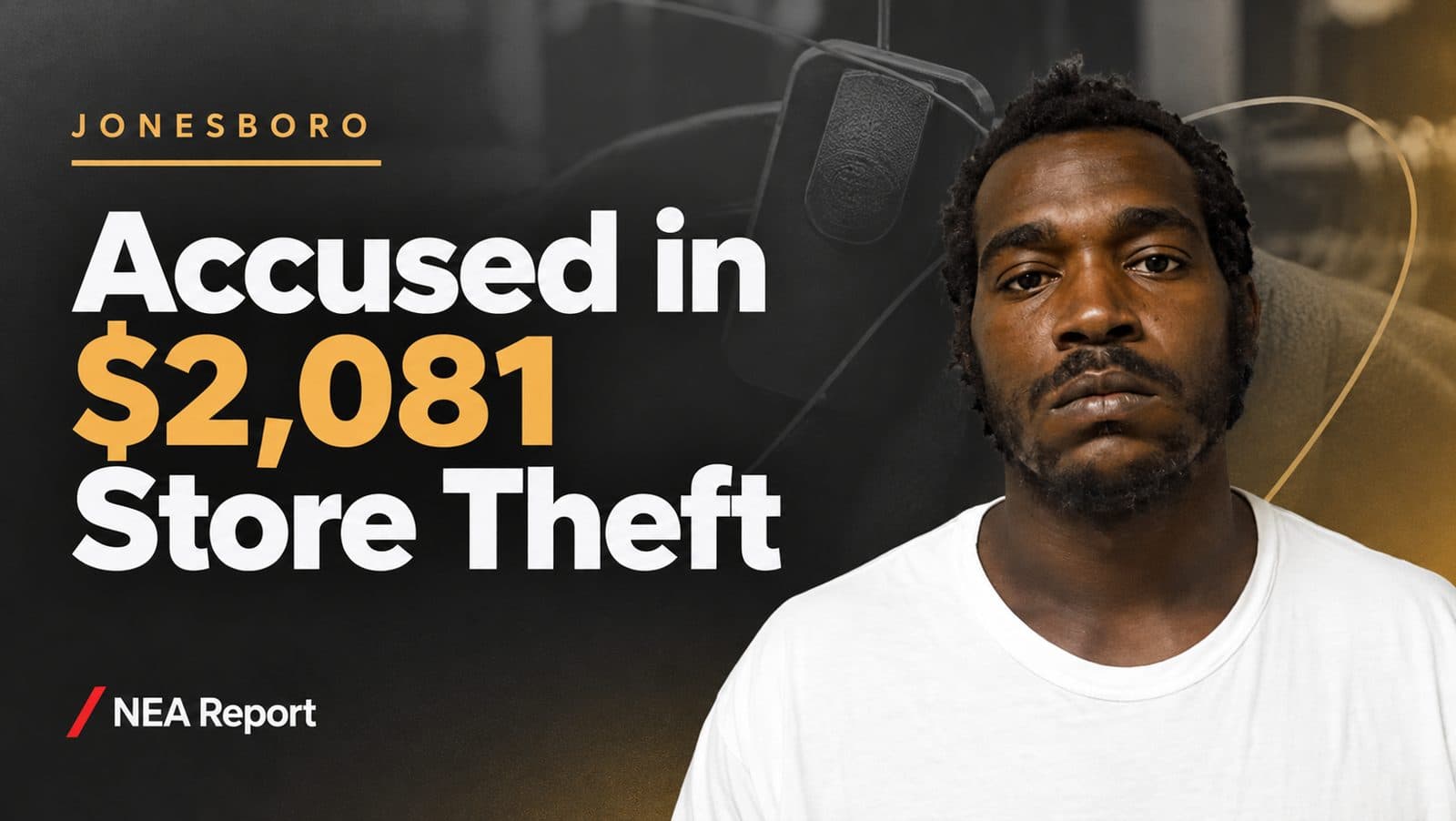 Man Arrested in Alleged $2,081 Jonesboro Store Theft After Returning Days Later