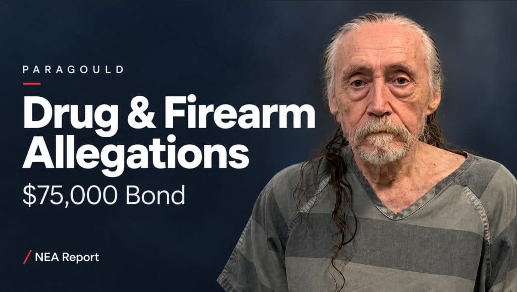Paragould Man Faces Drug and Firearm Charges Following Home Search
