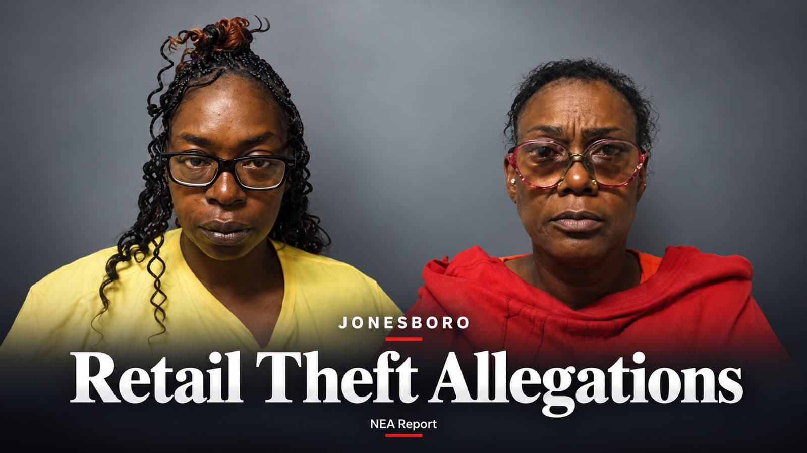 Two Women Charged in Alleged Jonesboro Department Store Theft