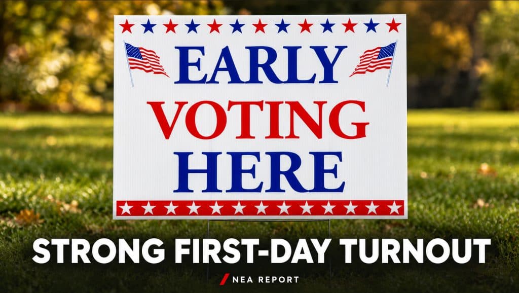 Strong Turnout Reported as Early Voting Begins in Northeast Arkansas