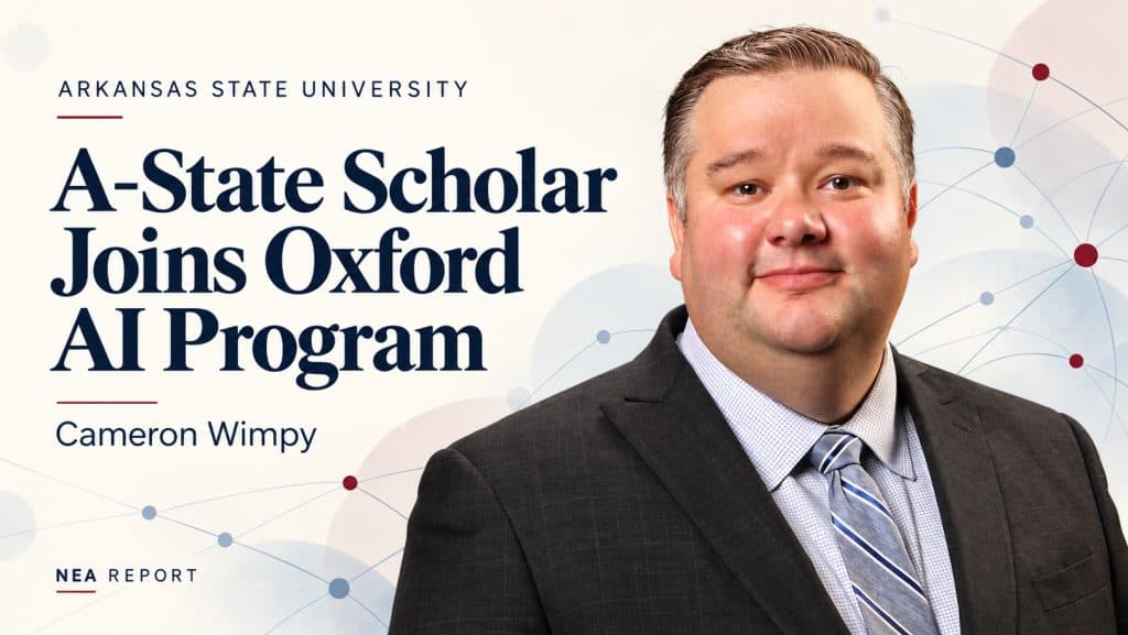 A-State Professor Selected for Oxford AI Governance Training