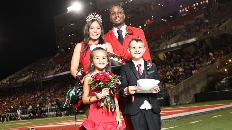 Cosmo Deveaux and Emma Dorton Crowned A-State Homecoming King and Queen