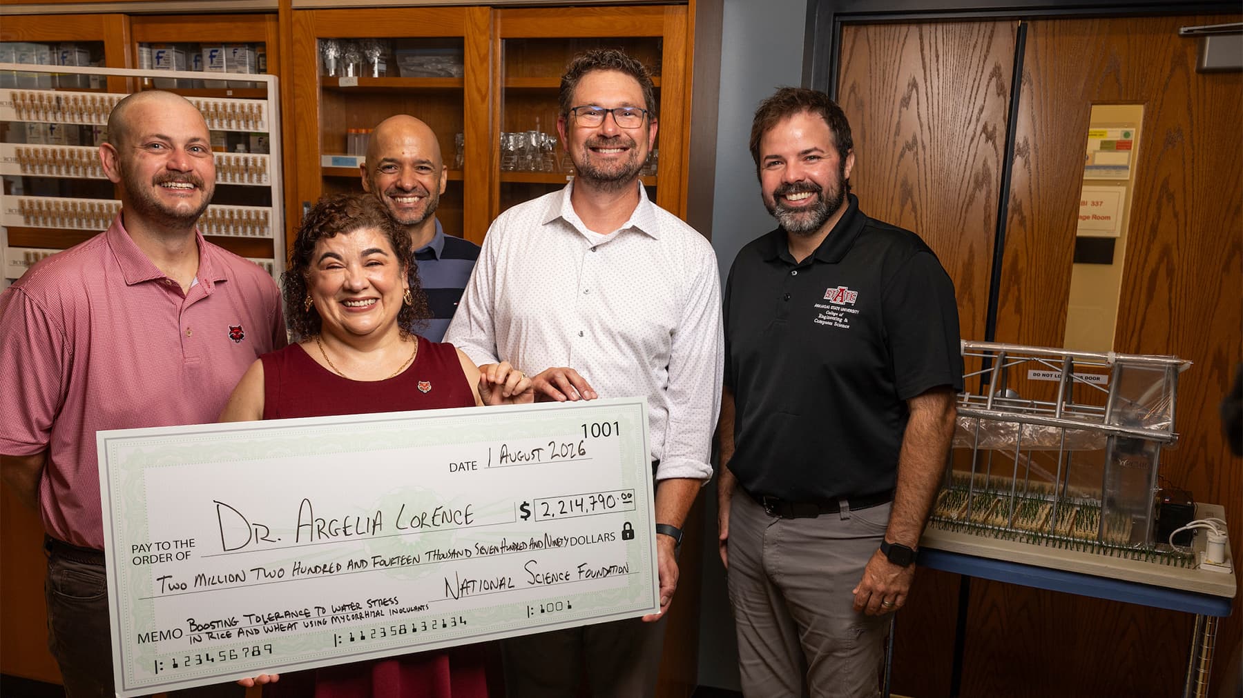 A-State Leads $2.2M Research on Drought-Resilient Rice and Wheat