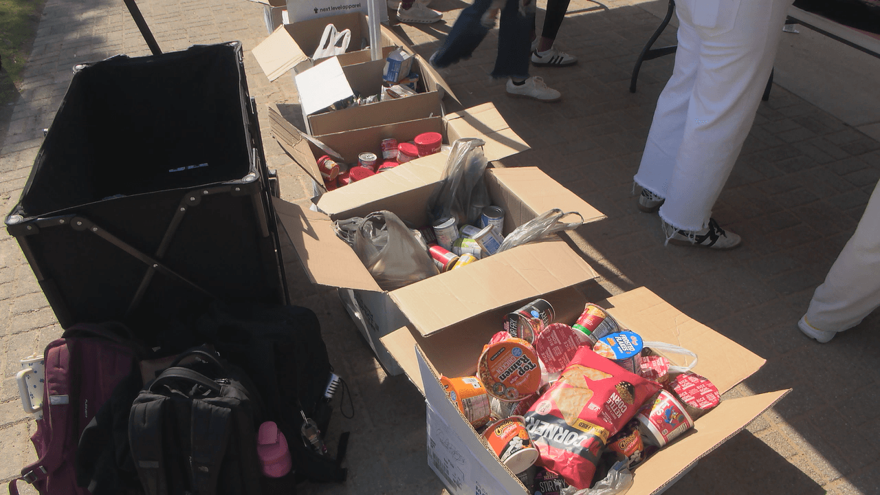 A-State Homecoming Food Drive Supports Campus Community