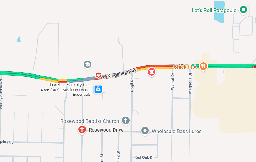 Motorcycle Crash Closes U.S. 412 in Paragould