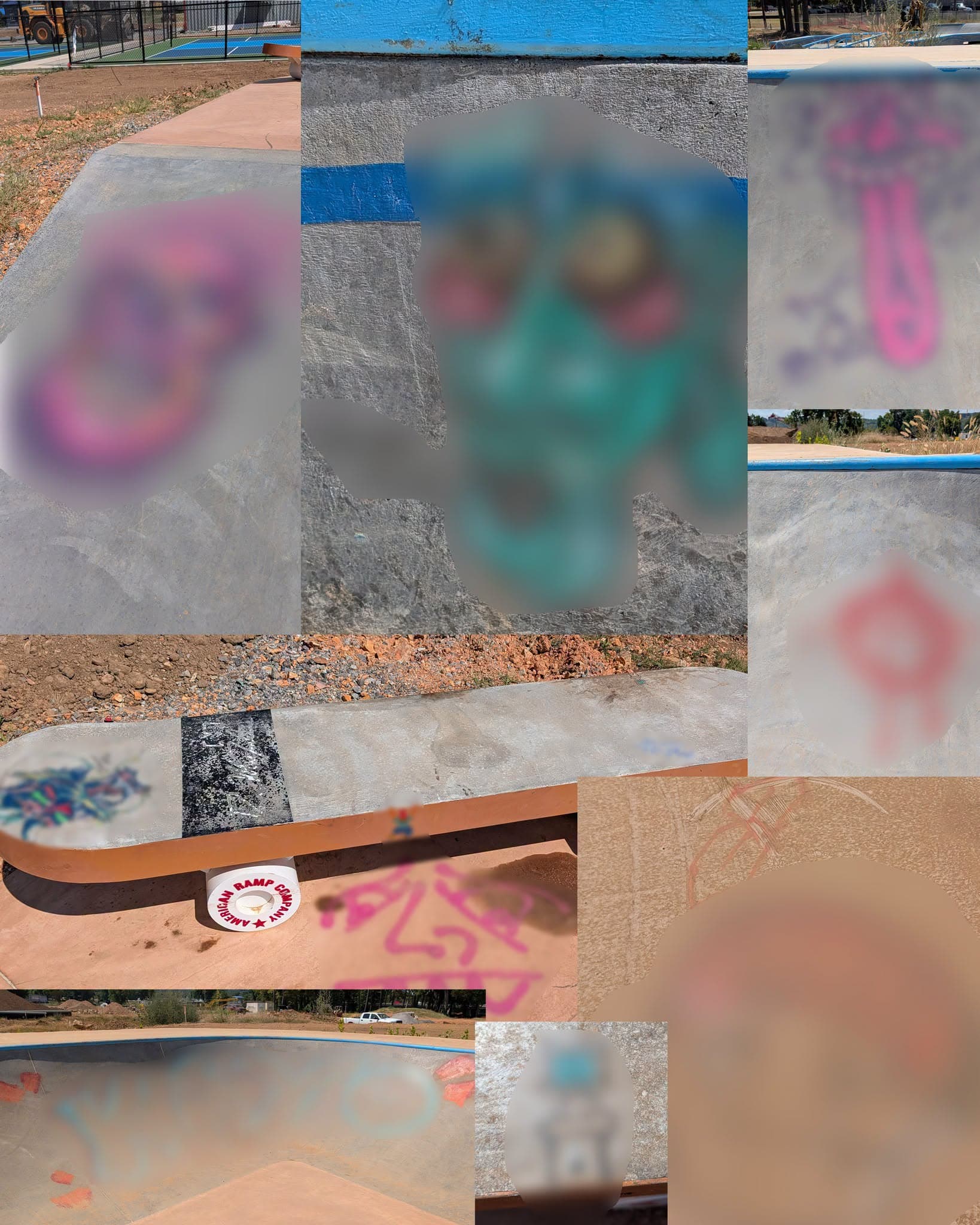 Graffiti Found at Batesville’s Riverside Park Skate Park Before Opening