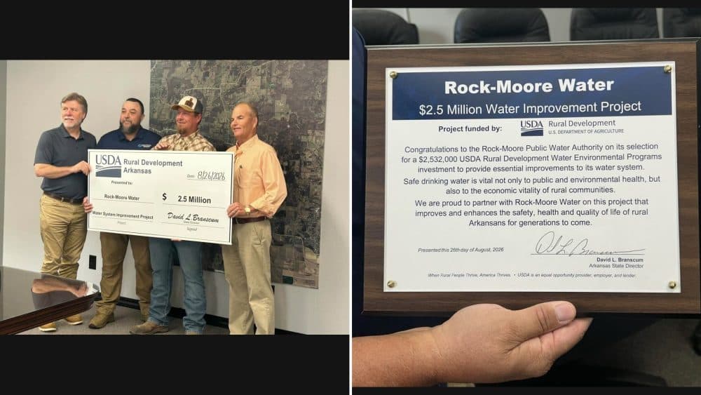 Rock-Moore Water Authority Begins $2.5 Million Plant Renovation