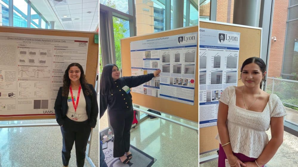 Lyon College Students Showcase Research at Statewide Symposium