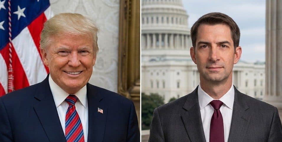 Trump Pressures Cotton Over Daylight Saving Time Bill
