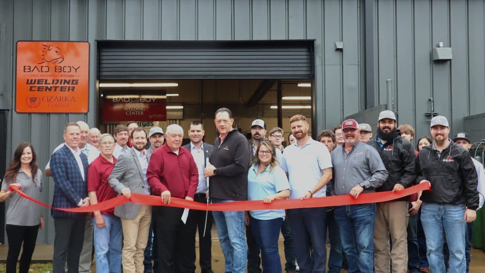 Ozarka College Renames Welding Center Through Partnership with Bad Boy Mowers