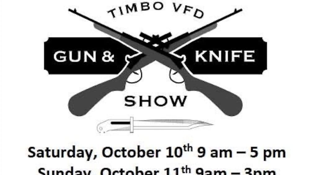 Timbo Volunteer Fire Department Hosts Gun and Knife Show This Weekend
