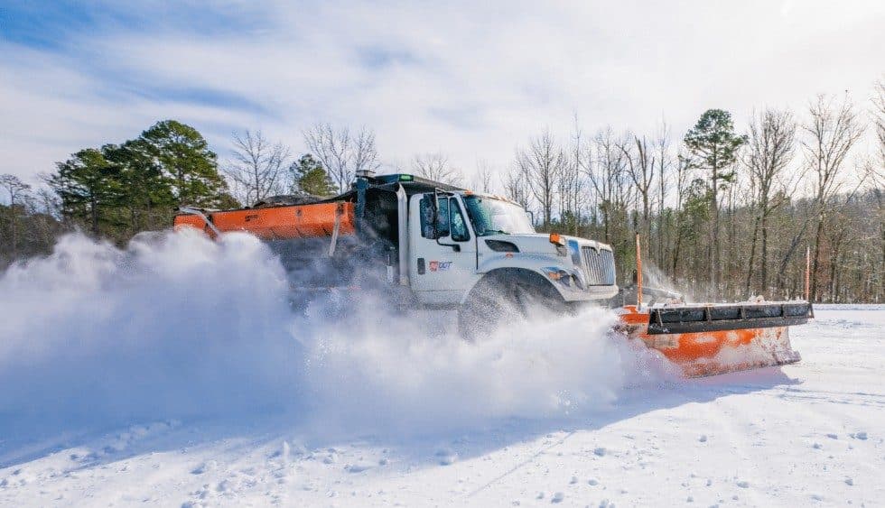 ARDOT Crews Conduct Winter Weather Drill Ahead of Storm Season