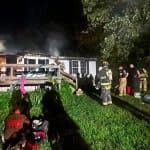 Valley Springs Firefighters Tackle Two Overnight Mobile Home Fires