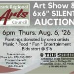 Annual 6×6 Art Auction Returns to Support Local Arts