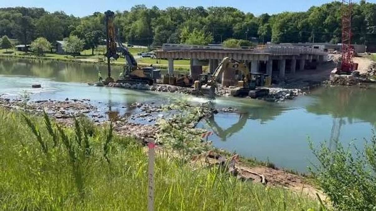 Ribbon-Cutting Marks Opening of New Bridge Over Crooked Creek