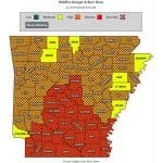 Searcy County Issues Burn Ban Amid Elevated Wildfire Risk