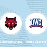 Arkansas State to Face West Georgia in Home Opener
