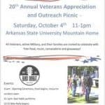 Veterans Appreciation Picnic to Mark 21st Year at ASU-Mountain Home
