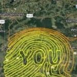 Pilot Uses Flight Path to Create Heartfelt Sky Message Over Northwest Arkansas